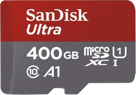 SANDISK Memoria micro SD 400 GB Sandisk classe 10 + adattatore